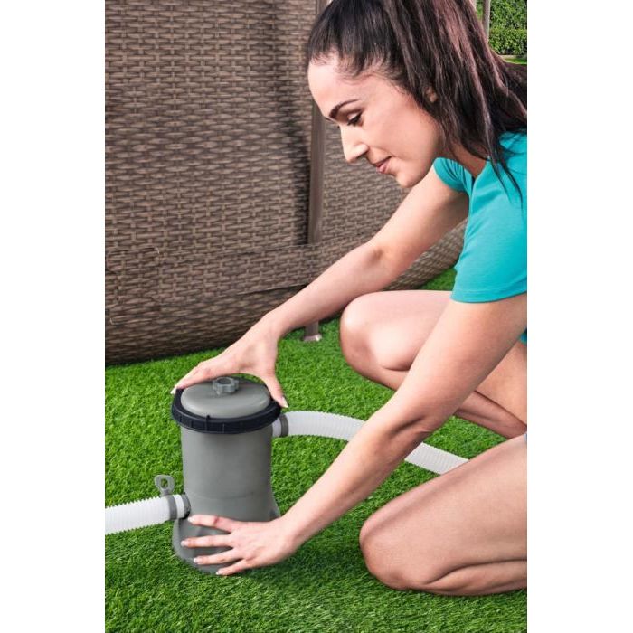 Bestway 58383 Pompa di Filtraggio a Cartuccia da 2.006 L/h