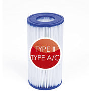 Bestway 58012 Cartuccia di Ricambio per Pompa Filtro Da 5.678 L/h Tipo III o Intex 29000 Mod.A