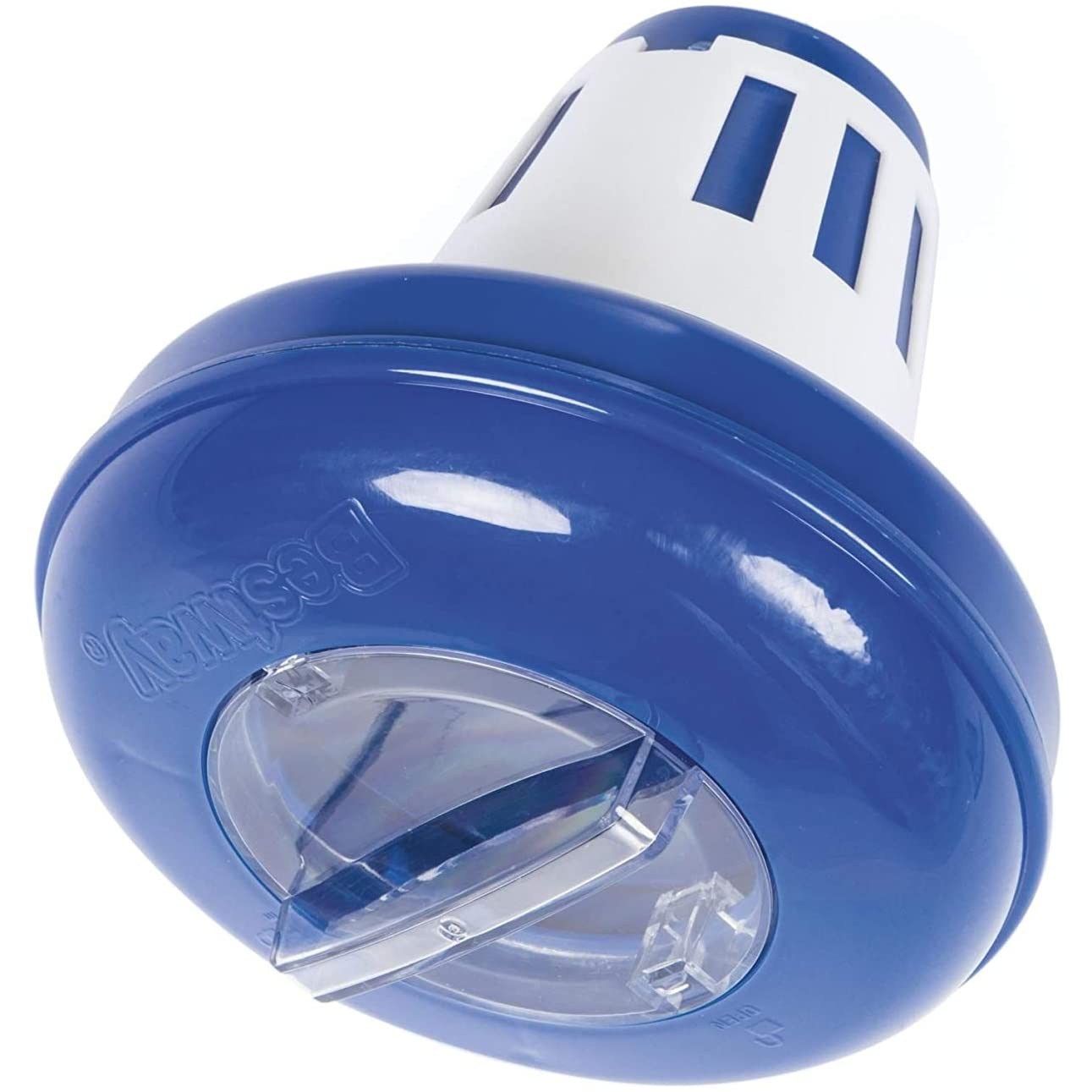 Bestway 58071 Dispenser Cloro Medio Cm. 16,5 Per Pastiglie Diam. Cm. 7,5