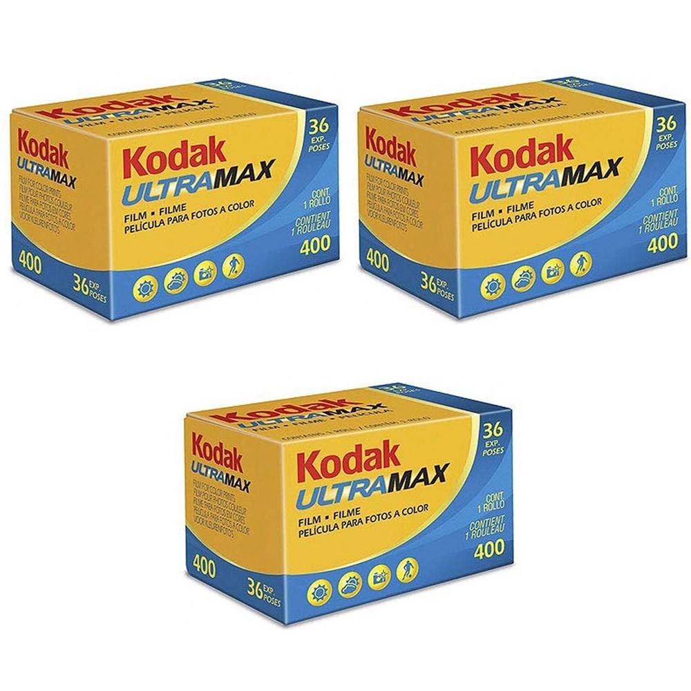 Kodak ULTRAMAX 400 135/36 - OFFERTA PER QUANTITA' - (Confezione da 3)