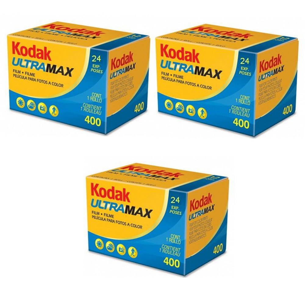 Kodak ULTRAMAX 400 135/24  - OFFERTA PER QUANTITA' - (confezione da 3)