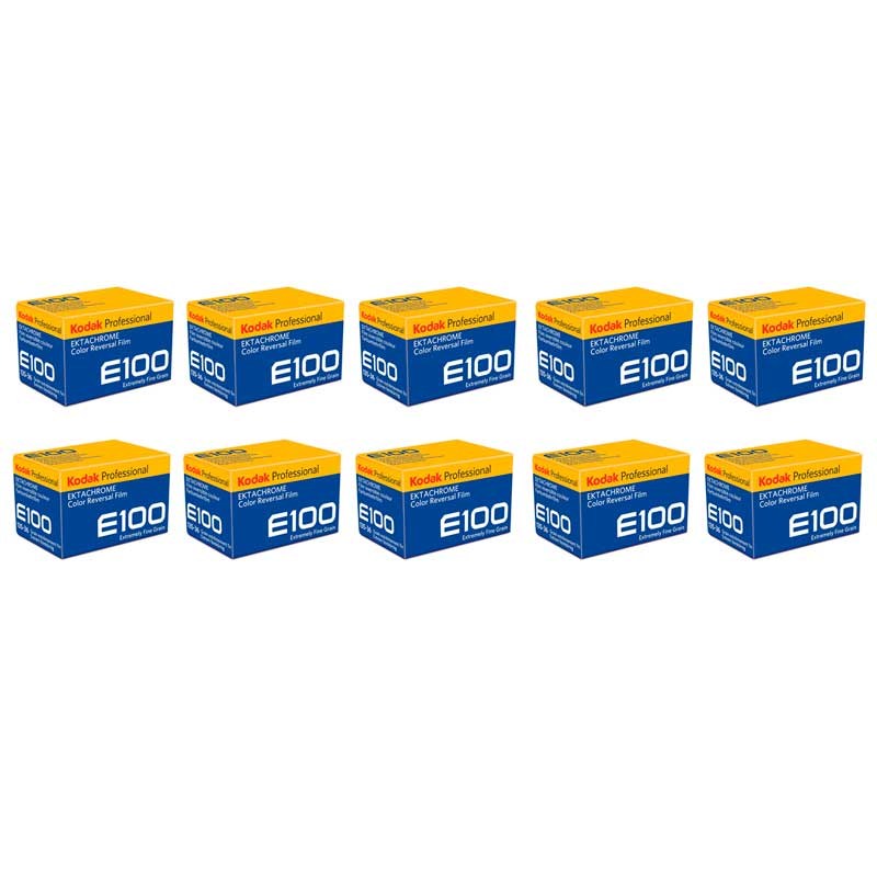 Kodak Ektachrome E100-36 Foto (Confezione da 10) - SPEDIZIONE GRATUITA