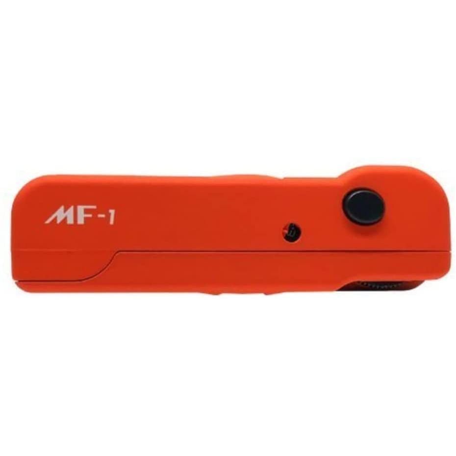 Yashica MF-1 Snapshot, Colore Rosso + PELLICOLA 400/24 FOTO GARANZIA UFFICIALE ITALIA 2 ANNI