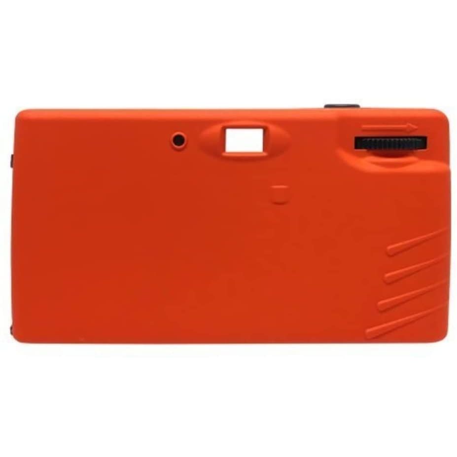 Yashica MF-1 Snapshot, Colore Rosso + PELLICOLA 400/24 FOTO GARANZIA UFFICIALE ITALIA 2 ANNI