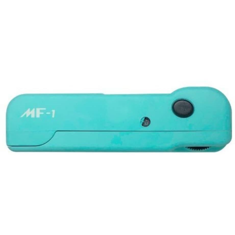 Yashica MF-1 Snapshot, Colore Turchese + PELLICOLA 400/24 FOTO GARANZIA UFFICIALE ITALIA 2 ANNI