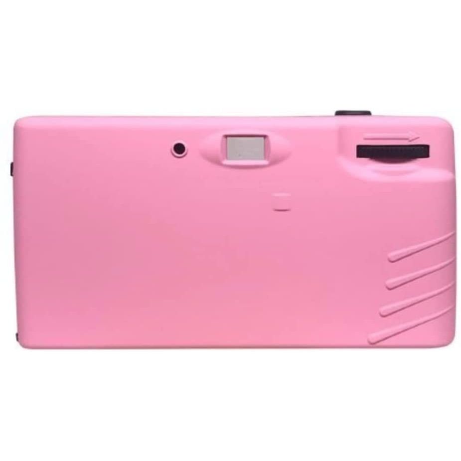 Yashica MF-1 Snapshot, Colore Rosa + PELLICOLA 400/24 FOTO GARANZIA UFFICIALE ITALIA 2 ANNI