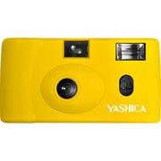 Yashica MF-1 Snapshot, Colore Giallo + PELLICOLA 400/24 FOTO GARANZIA UFFICIALE ITALIA 2 ANNI