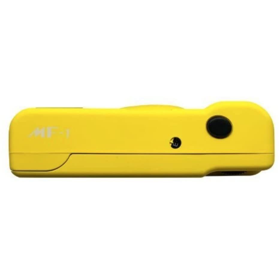 Yashica MF-1 Snapshot, Colore Giallo + PELLICOLA 400/24 FOTO GARANZIA UFFICIALE ITALIA 2 ANNI