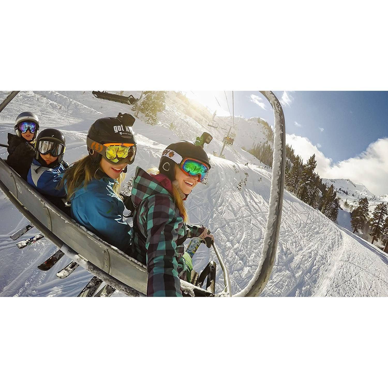 GoPro Curved + Flat Adhesive Mounts GARANZIA UFFICIALE ITALIA 2 ANNI