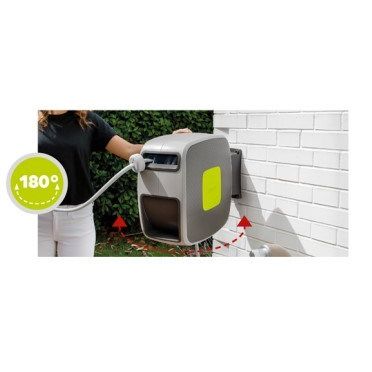 GF Rewall Style Avvolgitubo Automatico Da Parete 35 mt