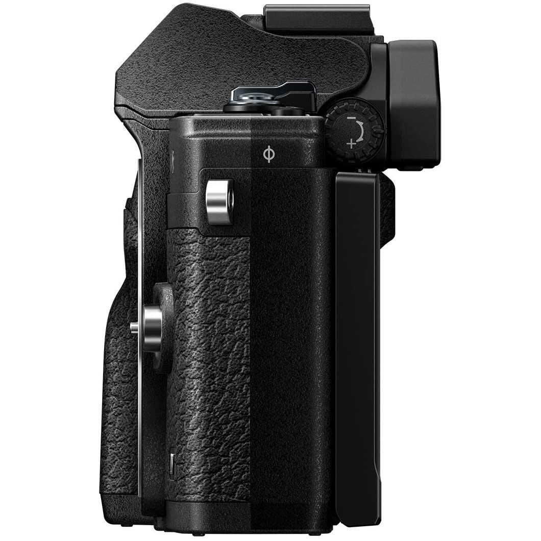 Olympus OM-D E-M10 Mark IV + 14-42mm F3.5‑5.6 EZ PANCAKE (BLACK) GARANZIA ITALIA POLYPHOTO 2 ANNI