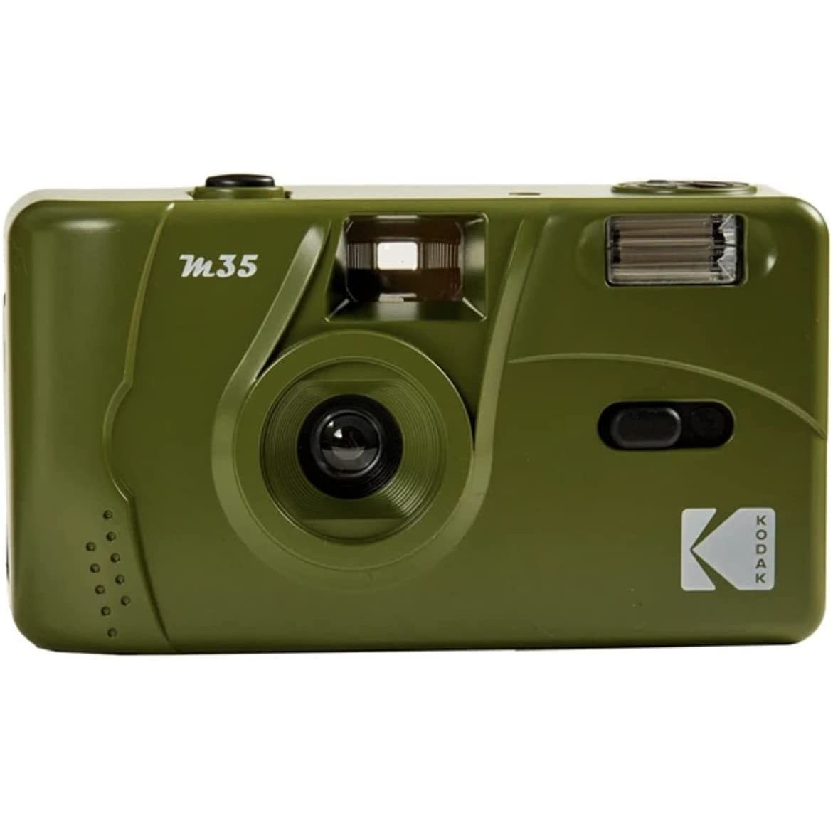 Kodak Film Camera Analogica M35 OLIVE GREEN GARANZIA UFFICIALE ITALIA 2 ANNI