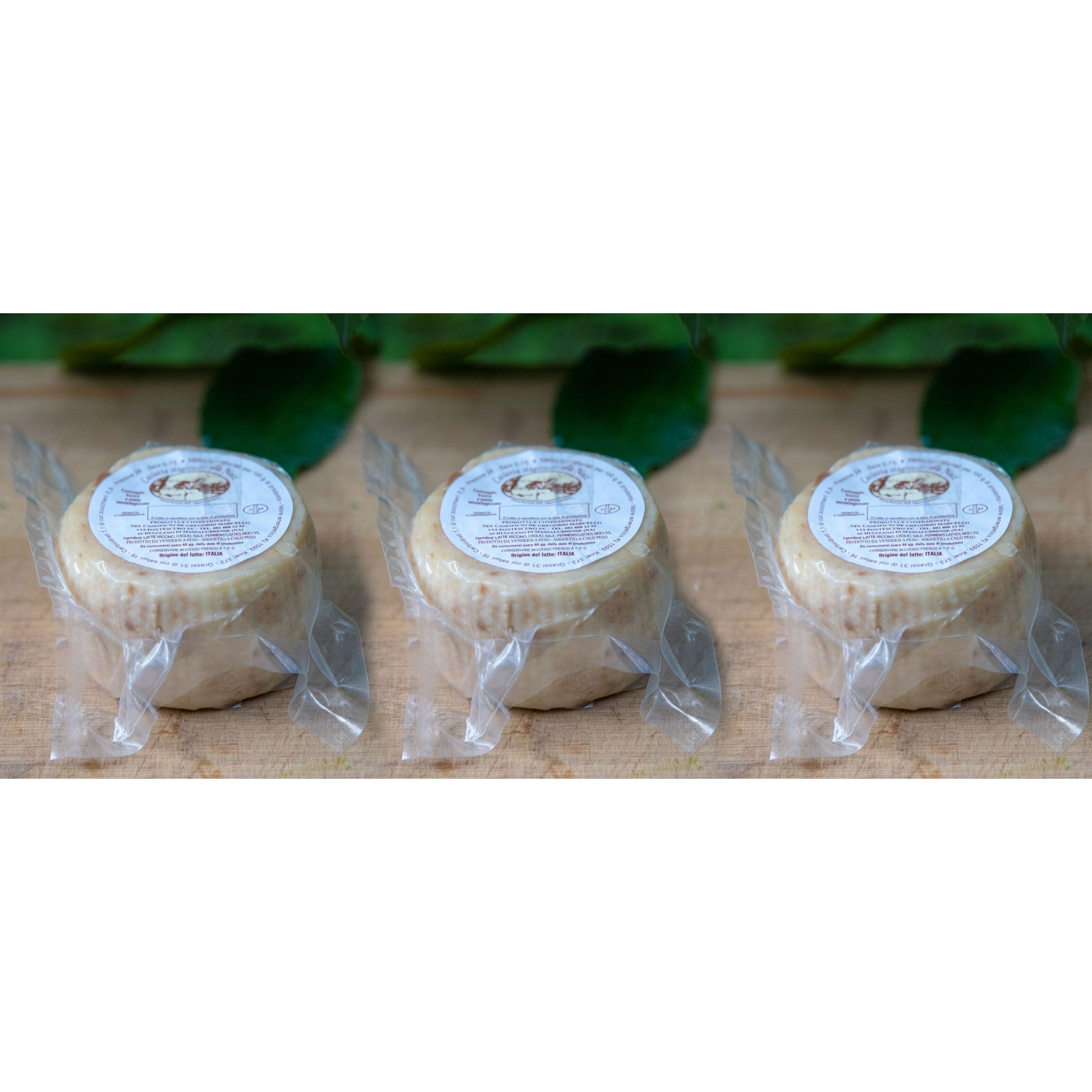 Caciotta Stagionata alle Noci Prodotto In Penisola Sorrentina Conf. da 1 Kg.