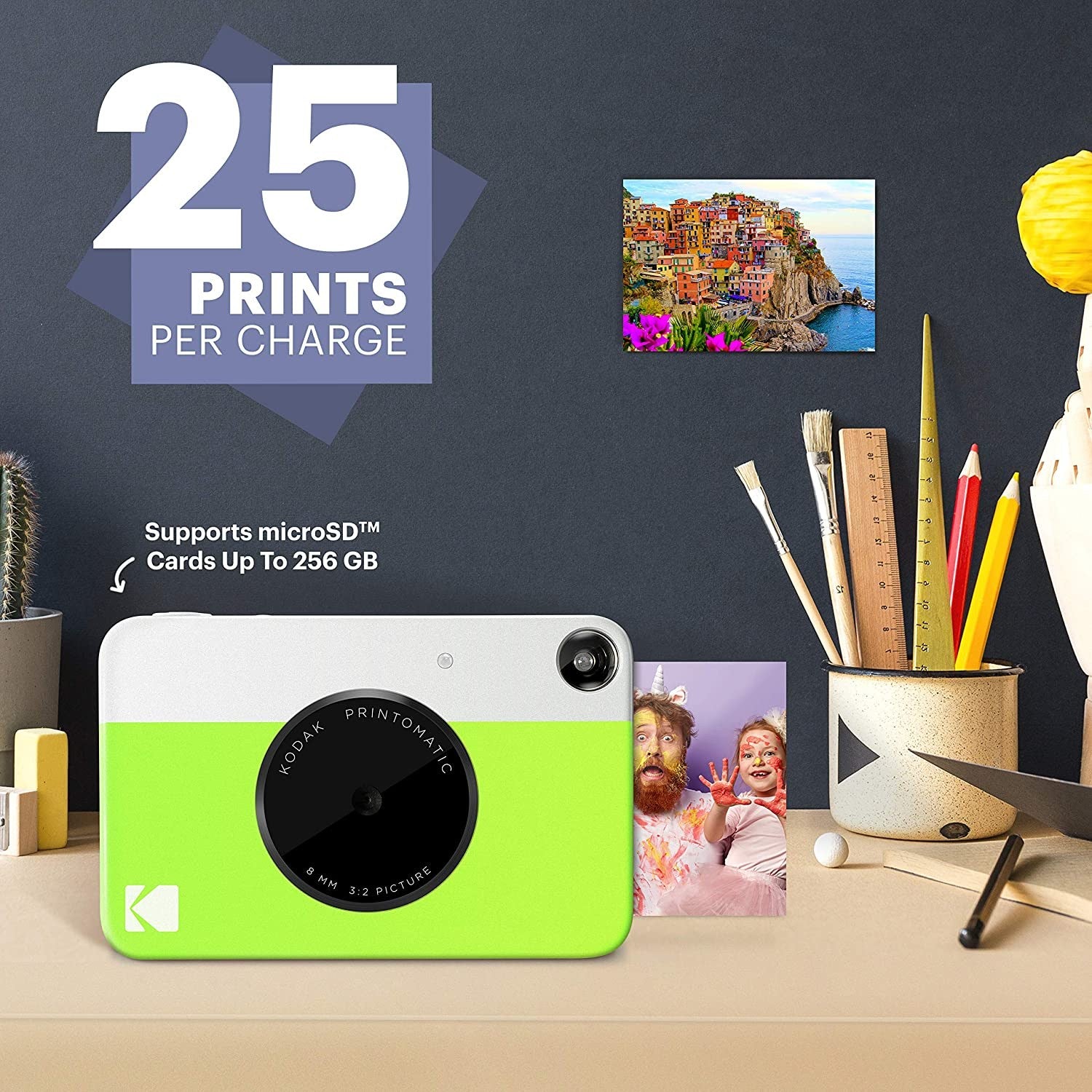 Kodak PRINTOMATIC GREEN GARANZIA POLYPHOTO 2 ANNI ITALIA