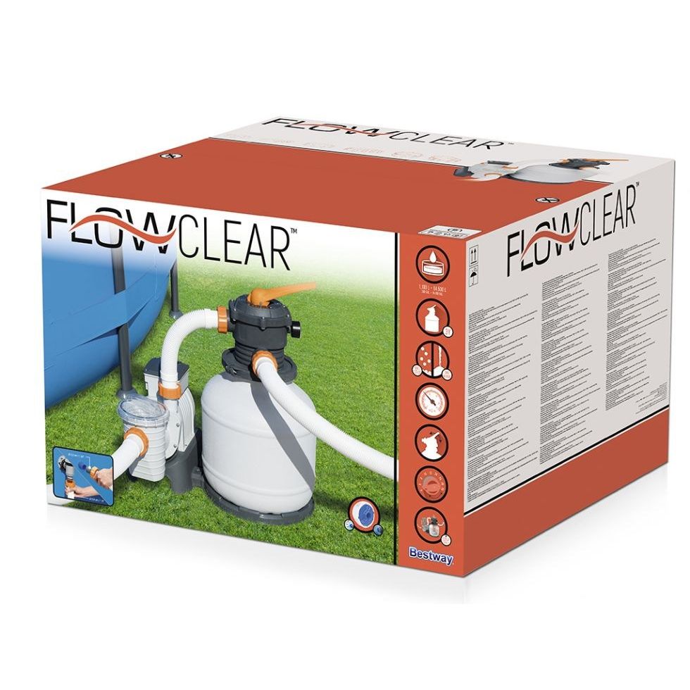 Bestway 58499 Filtro A Sabbia Flowclear Filtraggio Da 8.327 L/h