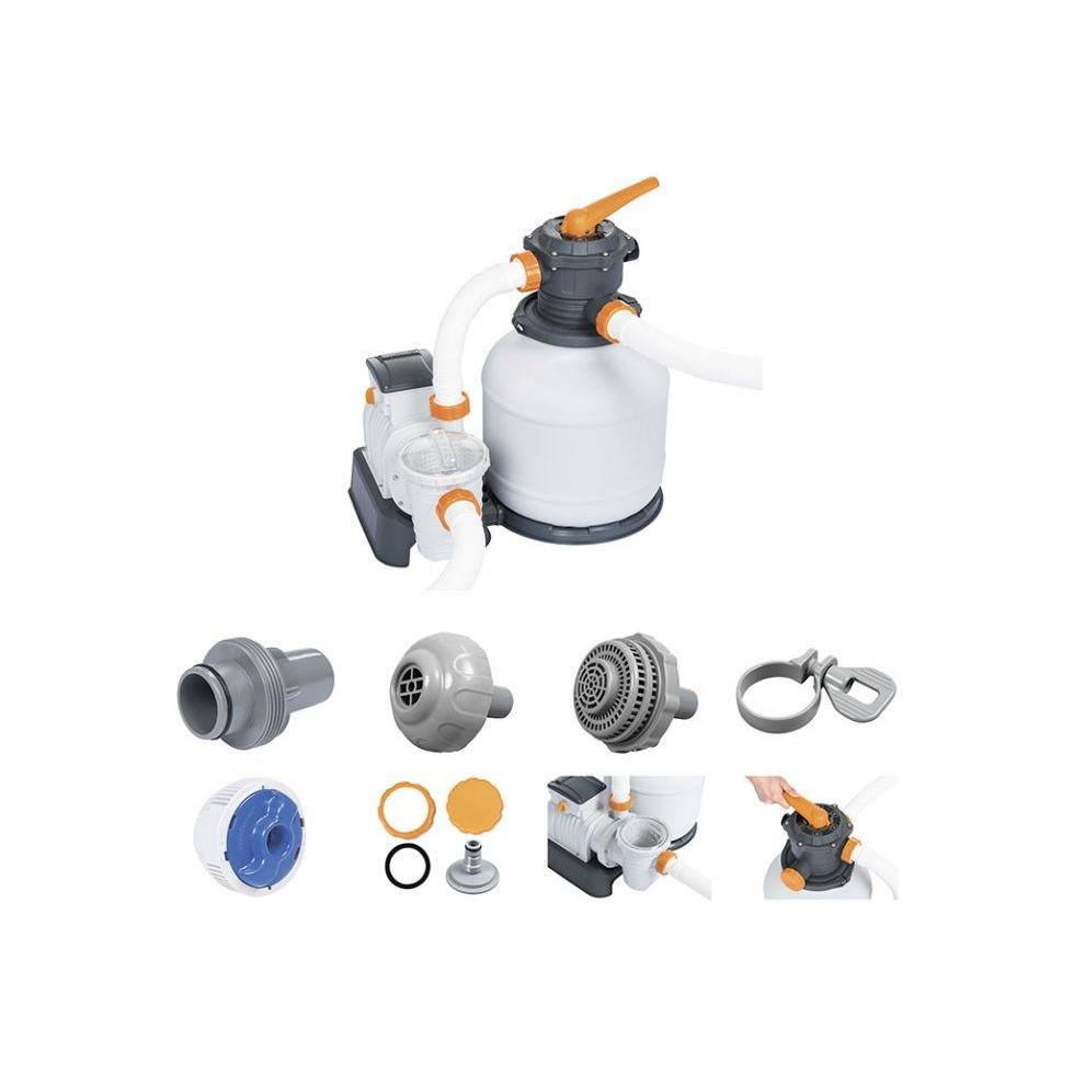 Bestway 58499 Filtro A Sabbia Flowclear Filtraggio Da 8.327 L/h