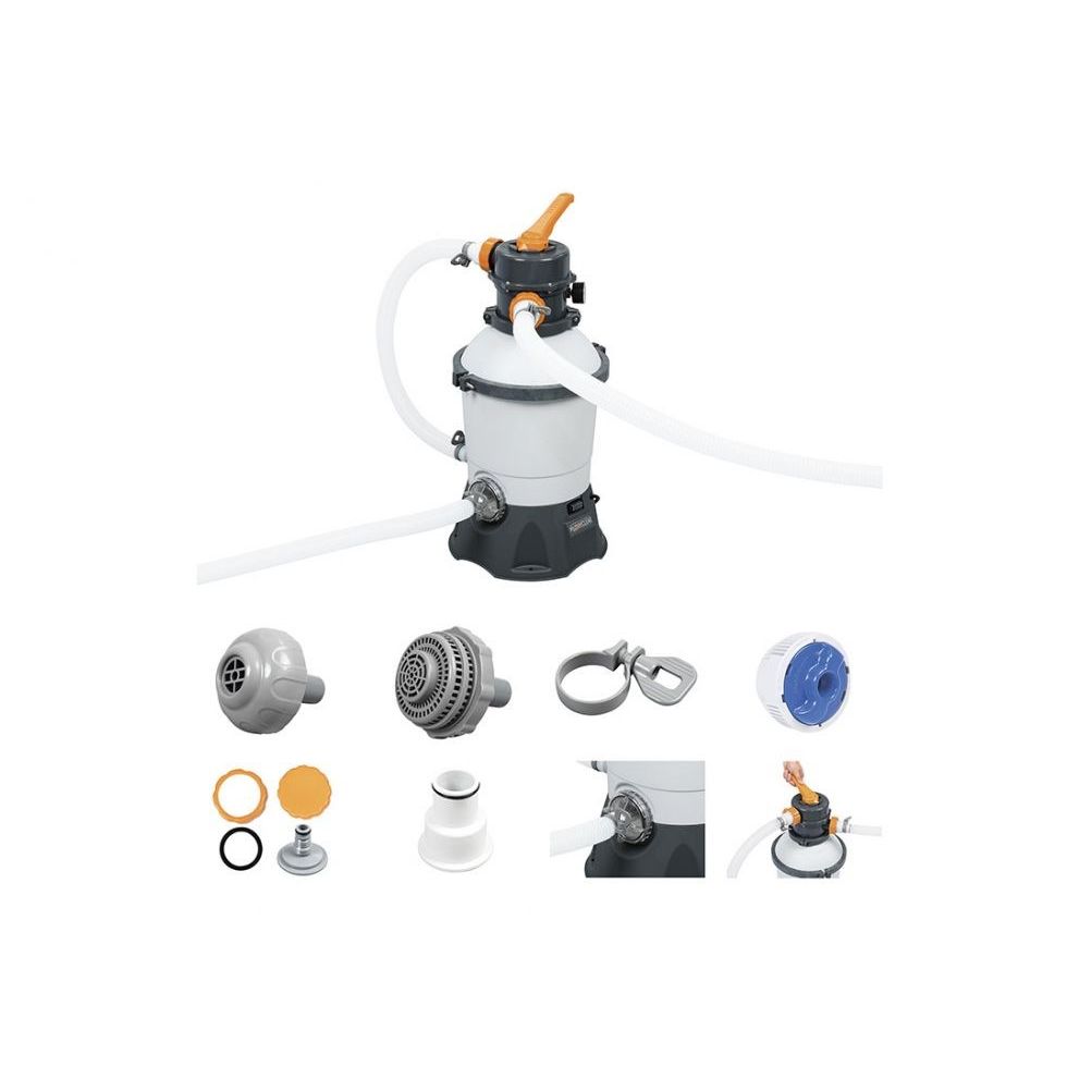 Bestway 58515 Filtro A Sabbia Flowclear Filtraggio Da 3.028 L/h