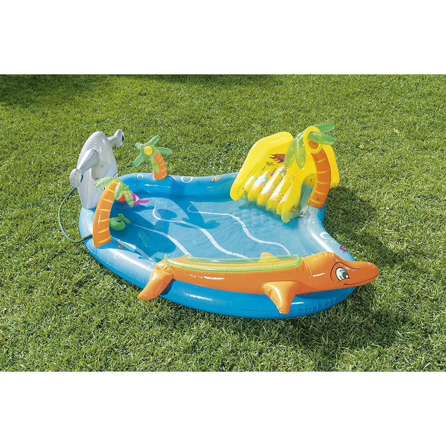 Bestway 53067 Piscina Play Center Mare Cm 280X257X87 Con Fondo Gonfiabile