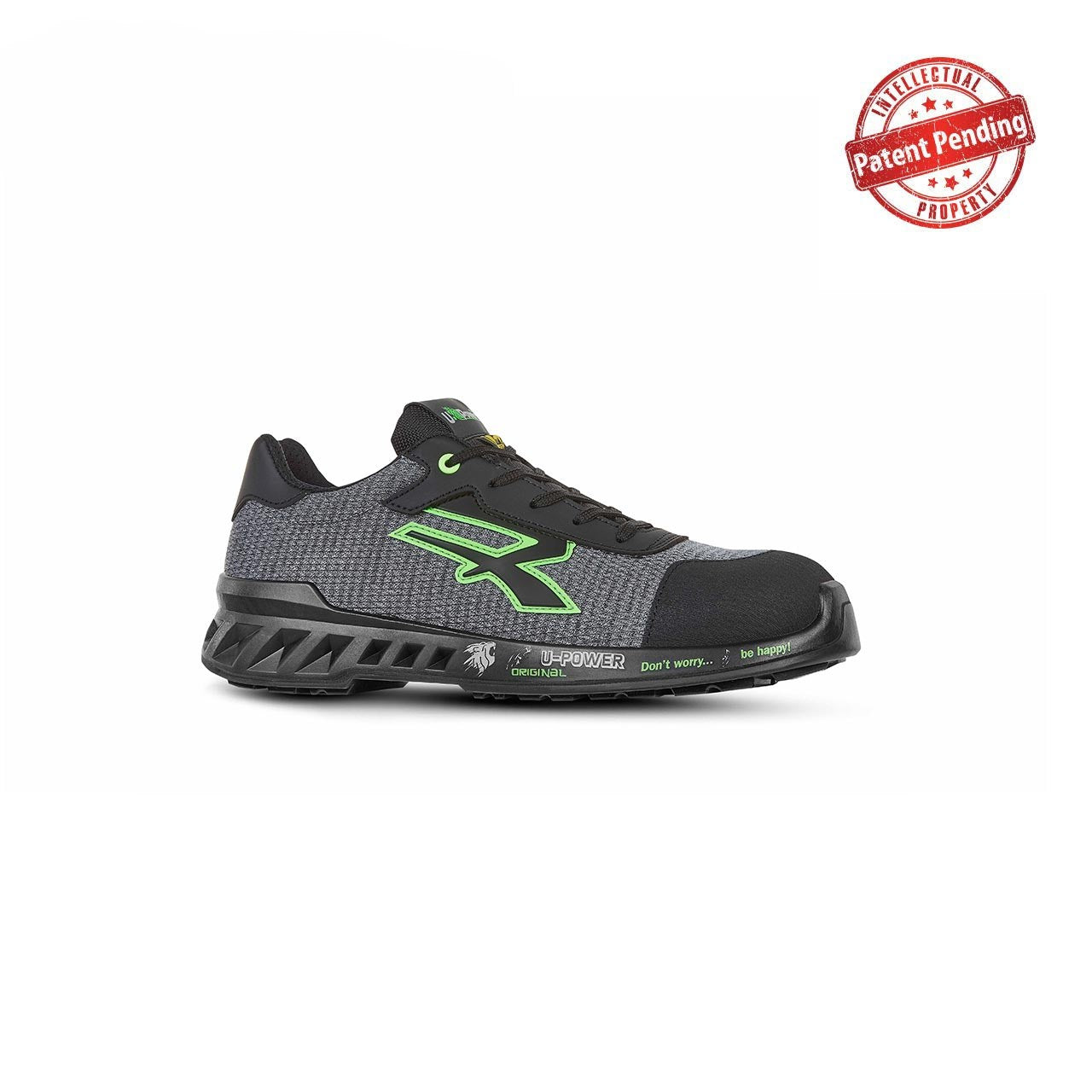 U-Power Scarpa Unisex Antinfortunistica Mike Leggera E Traspirante S1P SRC ESD Taglia 40