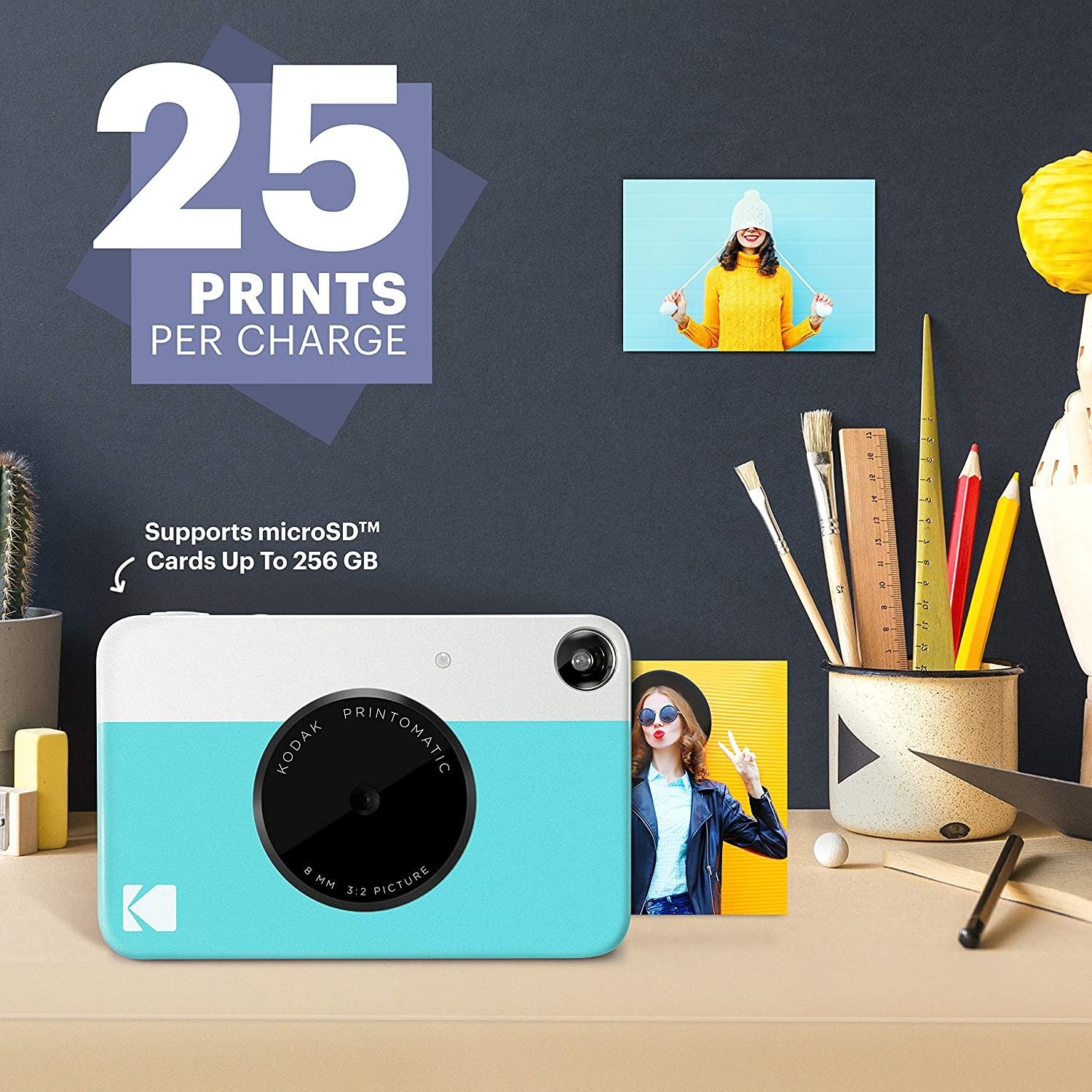 Kodak PRINTOMATIC BLUE GARANZIA POLYPHOTO 2 ANNI ITALIA
