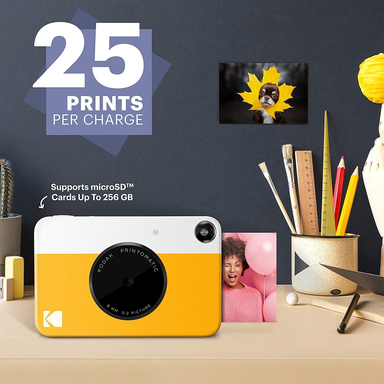 Kodak PRINTOMATIC YELLOW GARANZIA POLYPHOTO 2 ANNI ITALIA