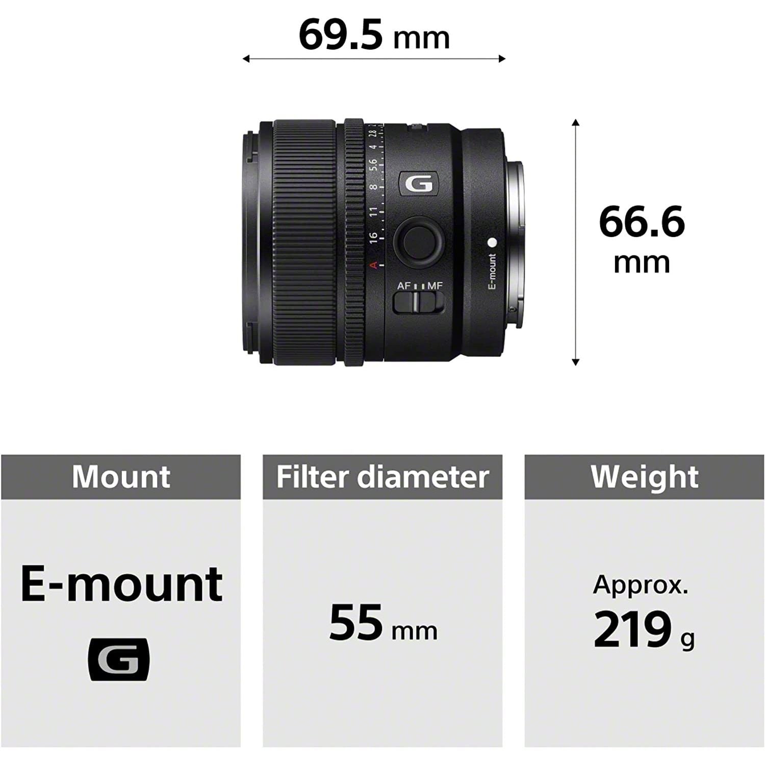 Sony SEL 15mm F1.4 G E-MOUNT GARANZIA UFFICIALE SONY ITALIA 2 ANNI