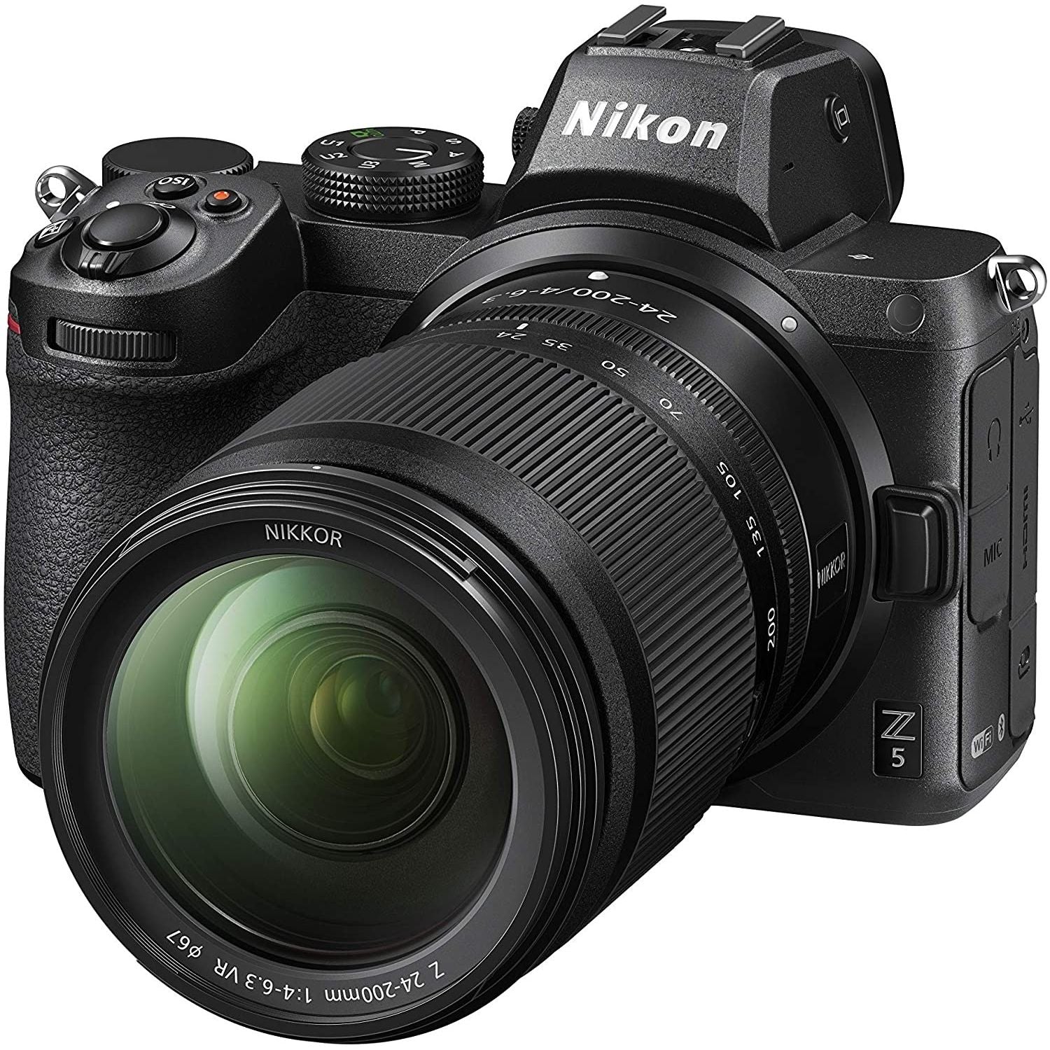 Nikon Z5 + Z 24-200mm + SD 64GB LEXAR 667X Pro OMAGGIO GARANZIA NITAL 4 ANNI