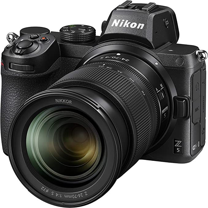 Nikon Z5 + Z 24-70mm  F4 S + SD 64GB LEXAR 667x Pro OMAGGIO GARANZIA NITAL 4 ANNI