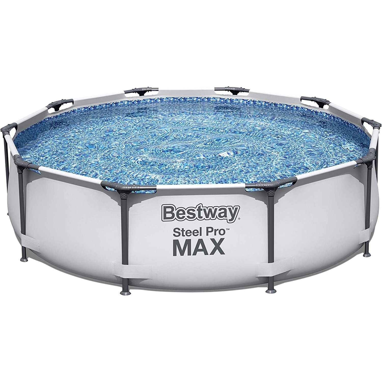 Bestway 56406 Piscina Fuori Terra Steel Pro Max 305 x 76 cm Cap. 4.678 Lt