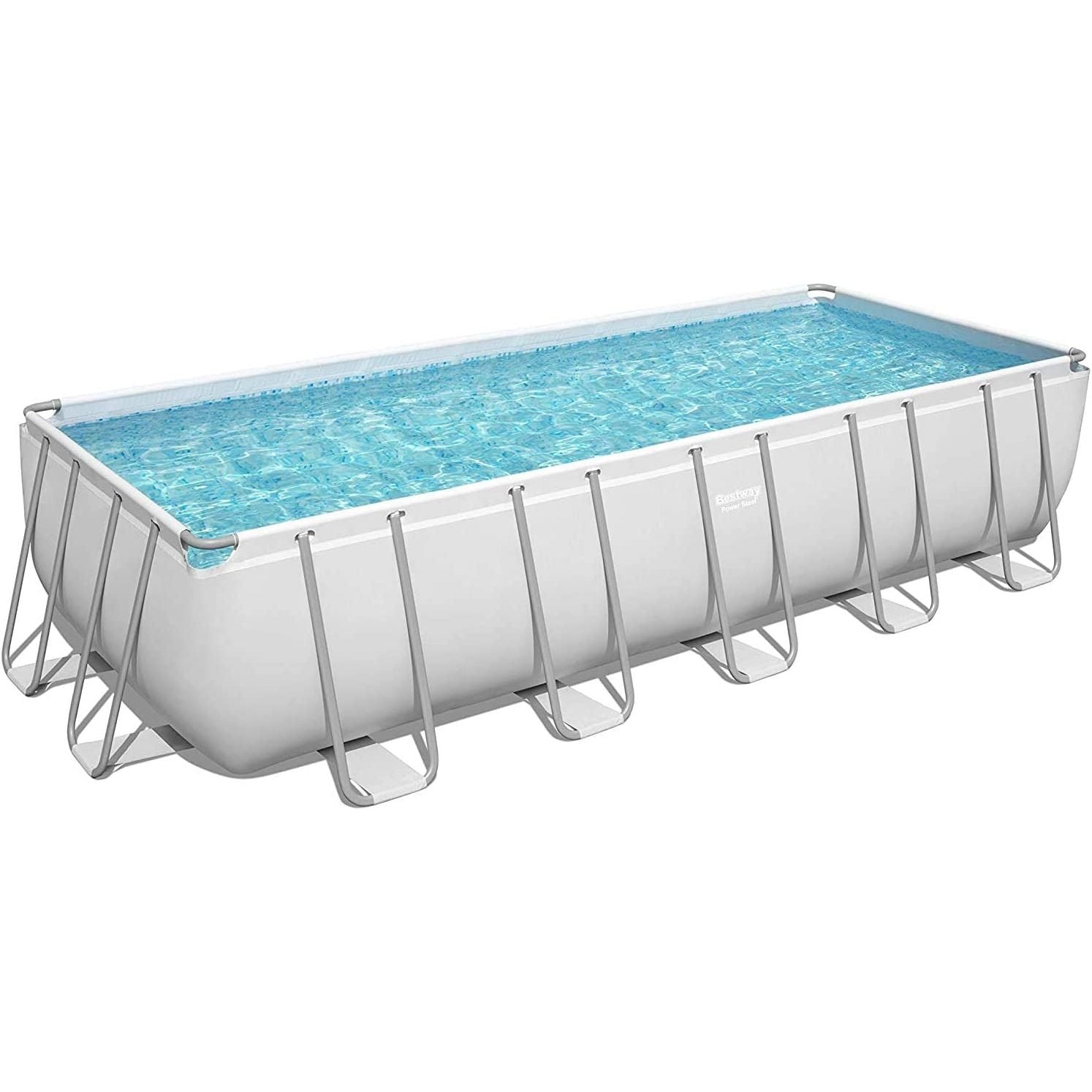Bestway 5612B Piscina Fuori Terra Power Steel DIM. 640 X 274 X 132 Cm