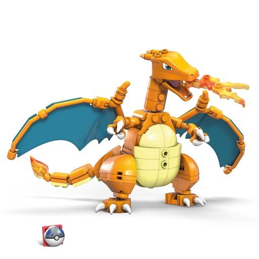 Mega Pokémon Charizard Set da Costruzione, 10cm
