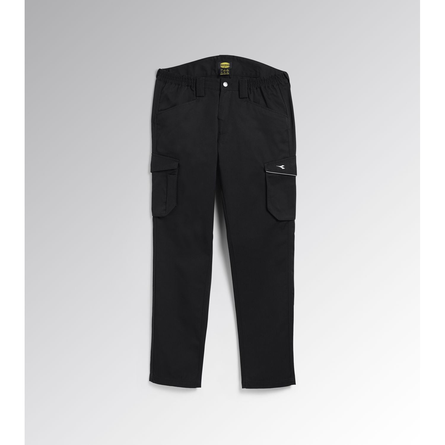 DIADORA UTILITY PANTALONE DA LAVORO PANT STAFF WINTER CARGO COLORE NERO TAGLIA XXXL