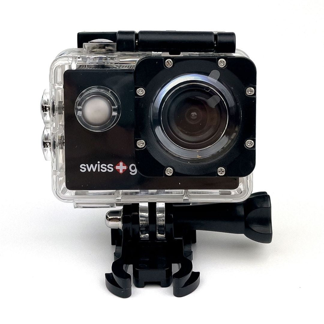 SWISS-GO Action Cam ALPHA FULL HD WI-FI + ACCESSORI GARANZIA ITALIA 2 ANNI