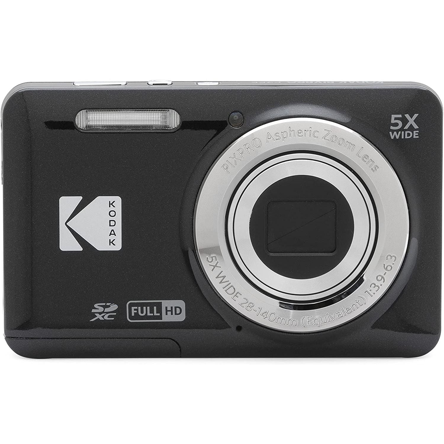 Kodak FZ55 COMPACT CAMERA BLACK GARANZIA UFFICIALE ITALIA 2 ANNI