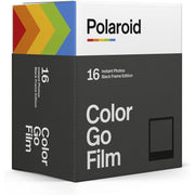 Polaroid GO Color Film Black Frame - Pacco Doppio 2x8 FOTO (16 FOTO) - PELLICOLE SCADUTE !