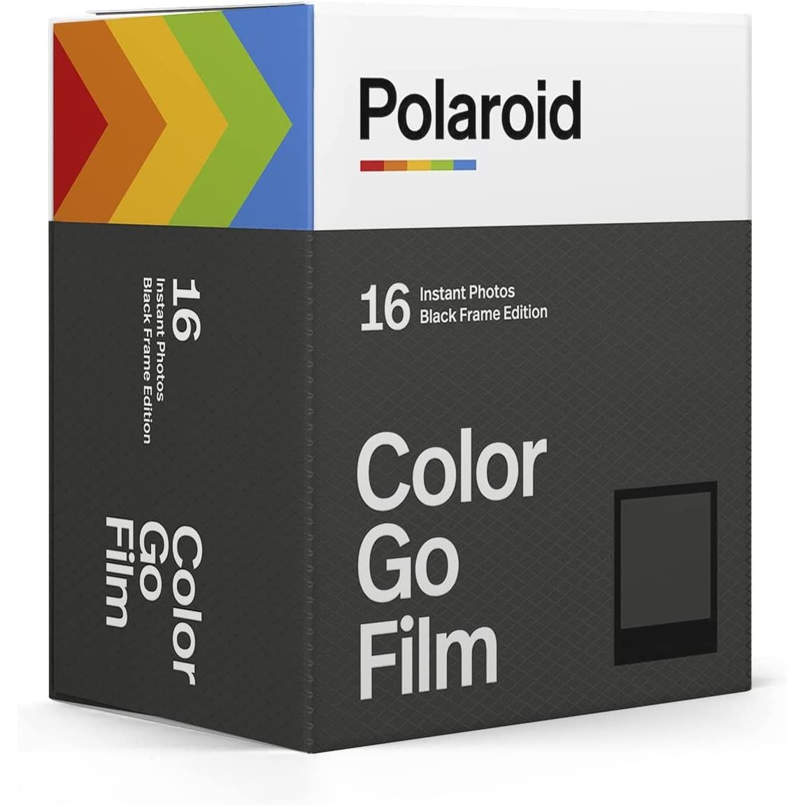 Polaroid GO Color Film Black Frame - Pacco Doppio 2x8 FOTO (16 FOTO) - PELLICOLE SCADUTE !