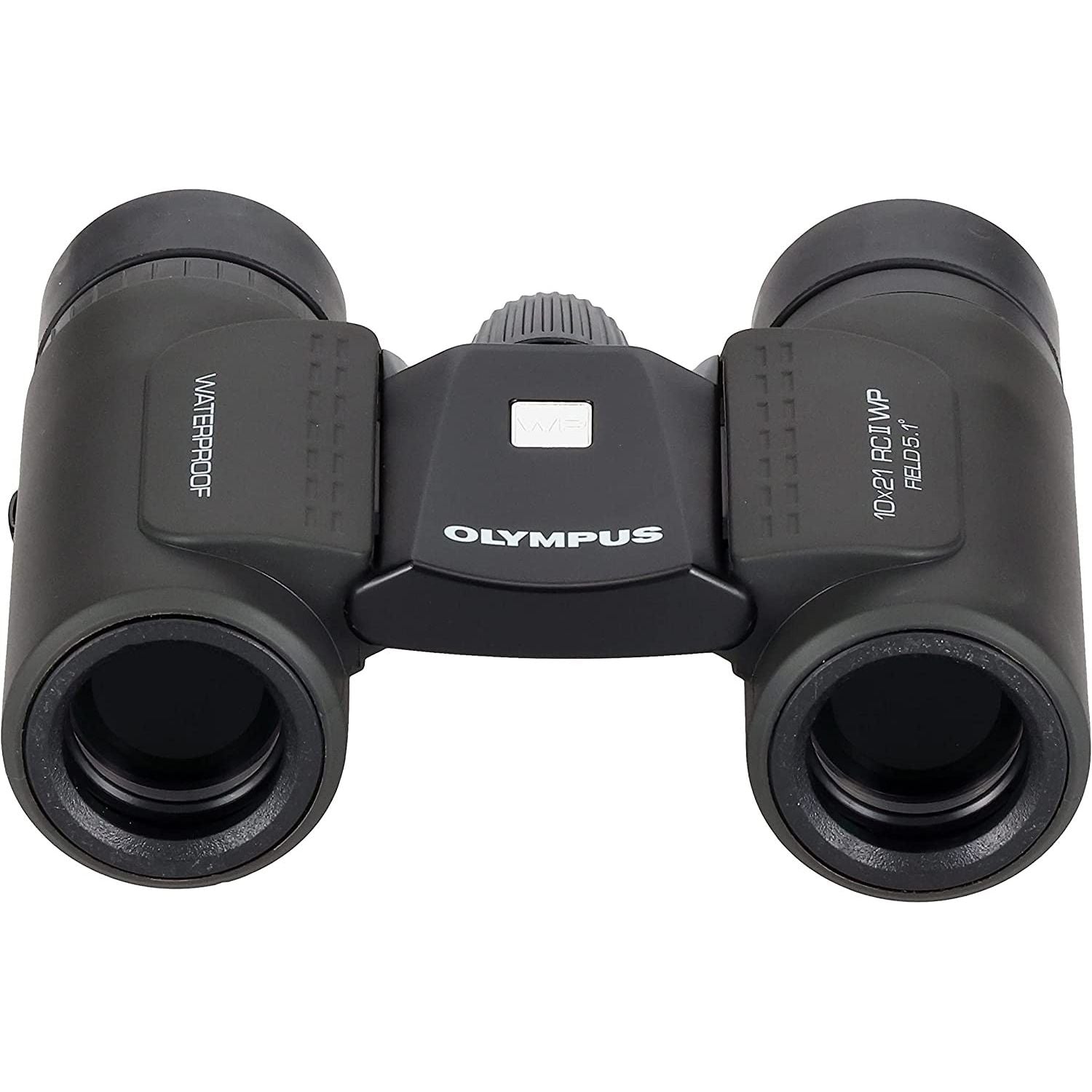 Olympus Binocolo 10x21 RC II WP VERDE GARANZIA ITALIA POLYPHOTO 2 ANNI