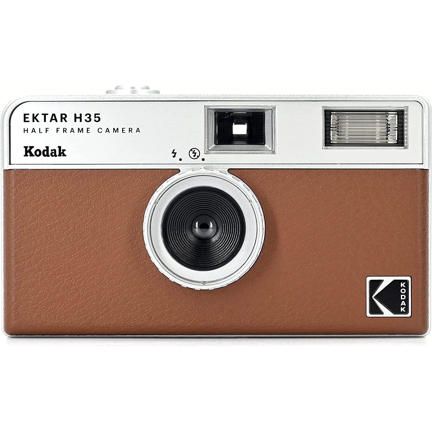 Kodak Film Camera Analogica Ektar H35 HAL FRAME BROWN GARANZIA UFFICIALE ITALIA 2 ANNI