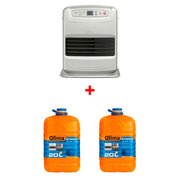 Qlima Stufa Laser A SRE3531TC-2 + 2 Taniche Combustibile Kristal