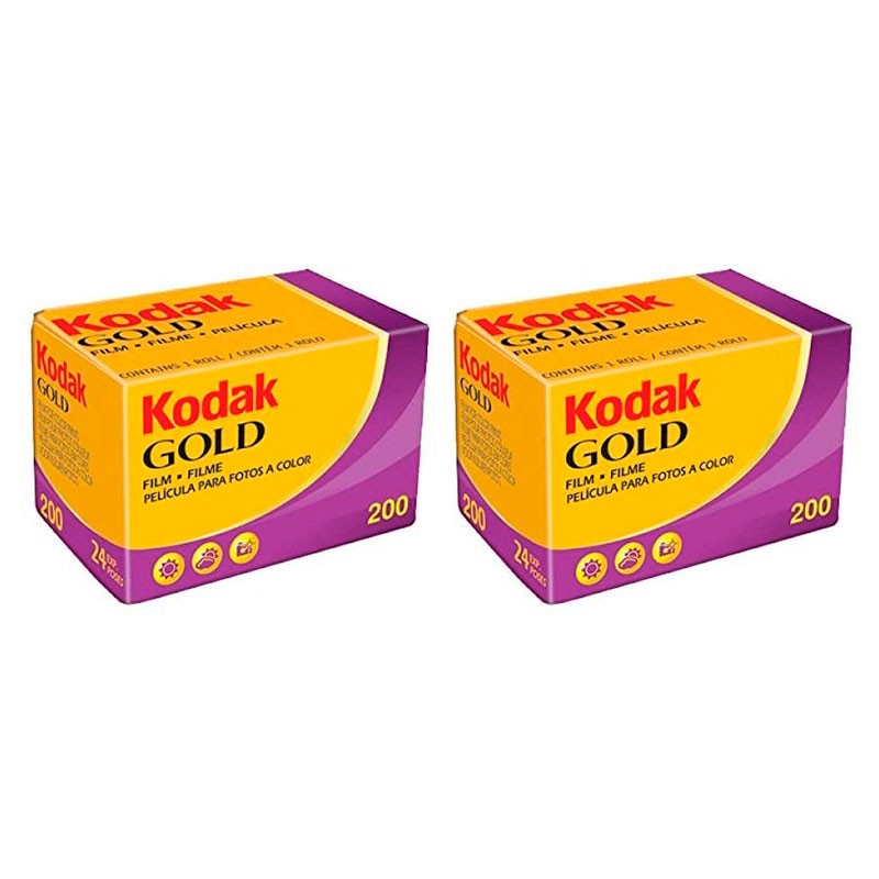 KODAK GOLD 200 GB135-24-2 BLISTER (2 PELLICOLE)