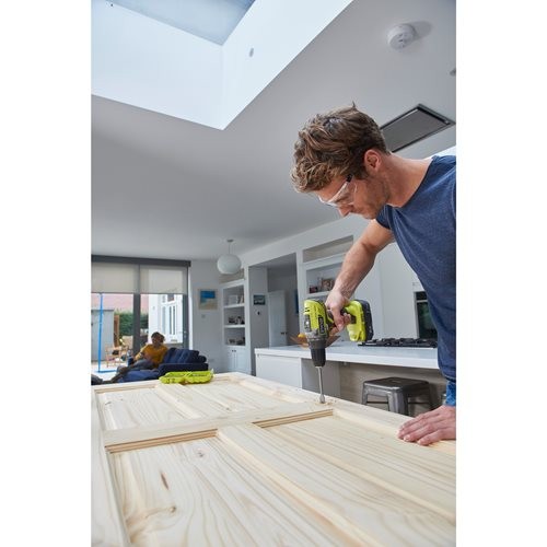 Ryobi R18DD3-220S Trapano Avvitatore 18V Con 2 Batterie Da 2.0 AhV