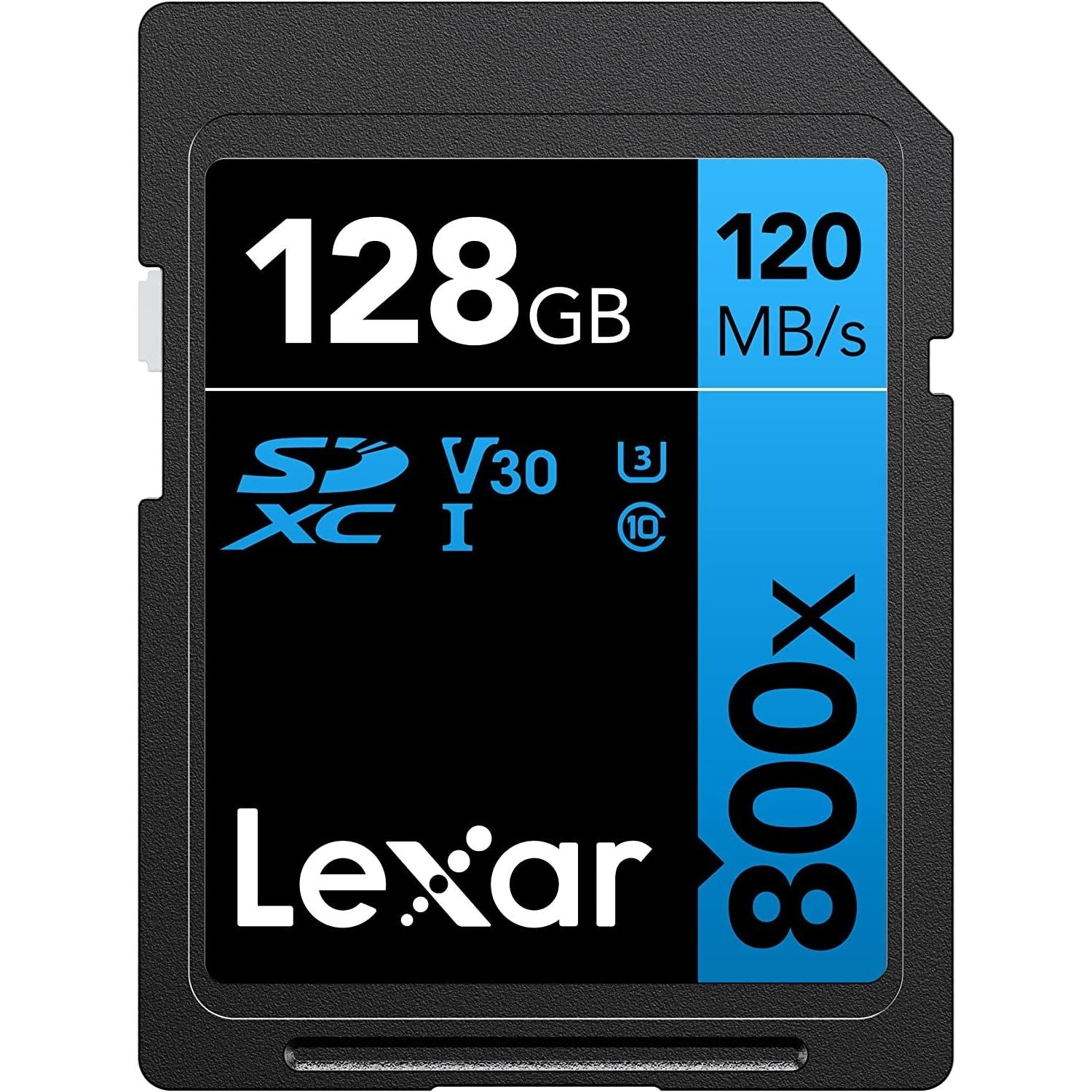 Lexar SDXC 800x 128GB C10 U3 V30 Professional