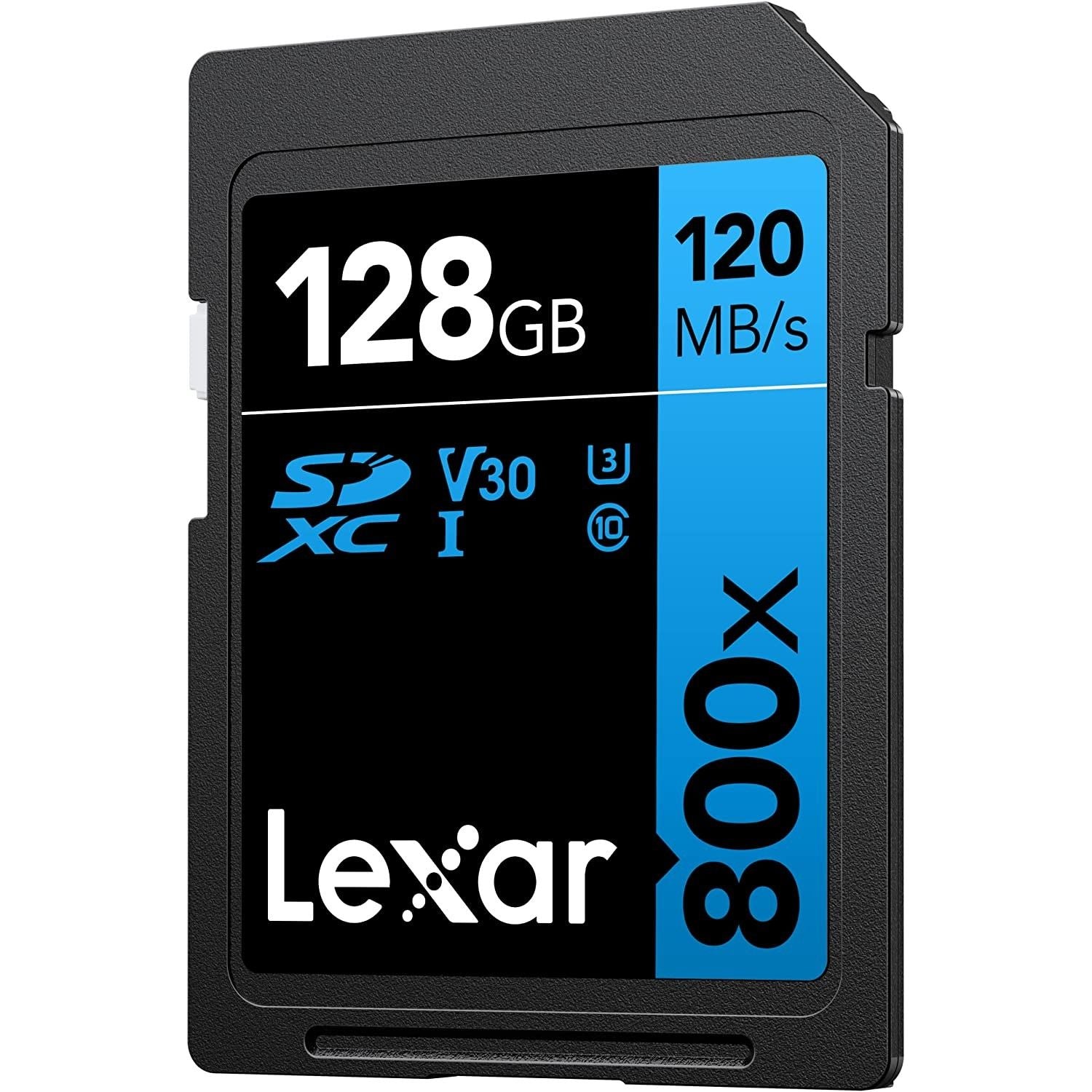 Lexar SDXC 800x 128GB C10 U3 V30 Professional