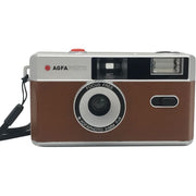 AgfaPhoto Reusable Photo Camera BROWN GARANZIA UFFICIALE ITALIA 2 ANNI