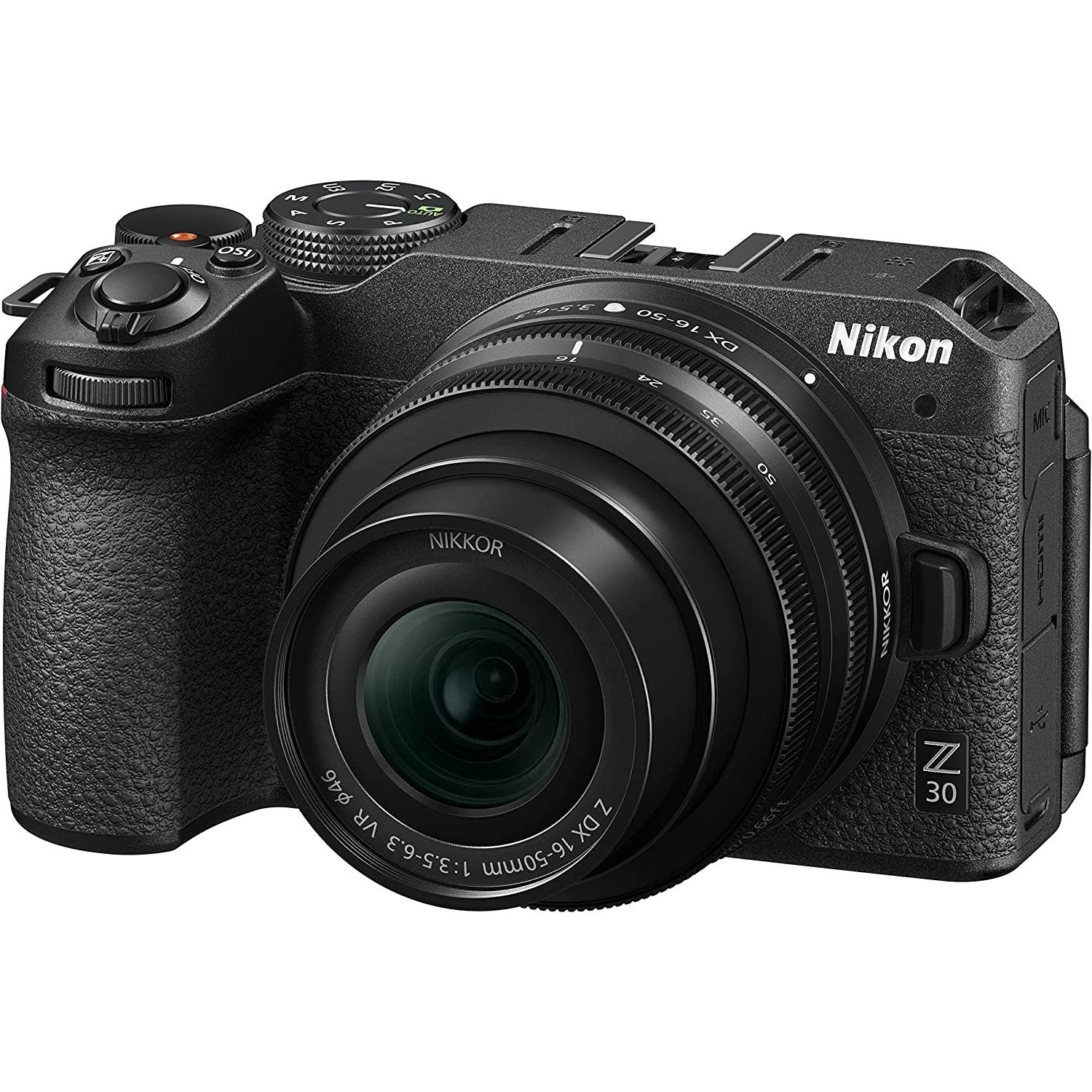 Nikon Z30 Vlogger Kit + Z DX 16-50mm VR + SD 64GB 800X OMAGGIO GARANZIA NITAL 4 ANNI