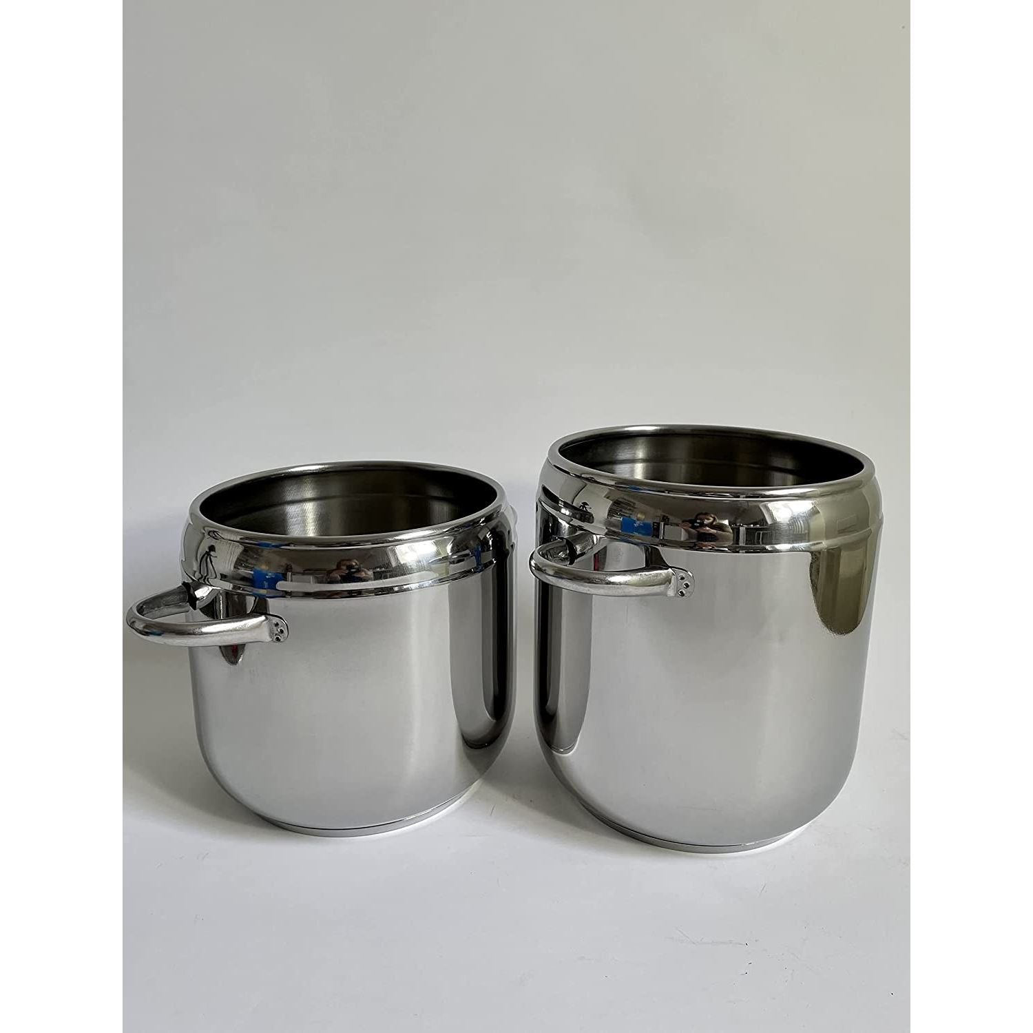 Pintinox Set Pentole 5+7 Lt A Pressione First In Acciaio Inox Adatte All'Induzione Con 4 sistemi Di Sicurezza