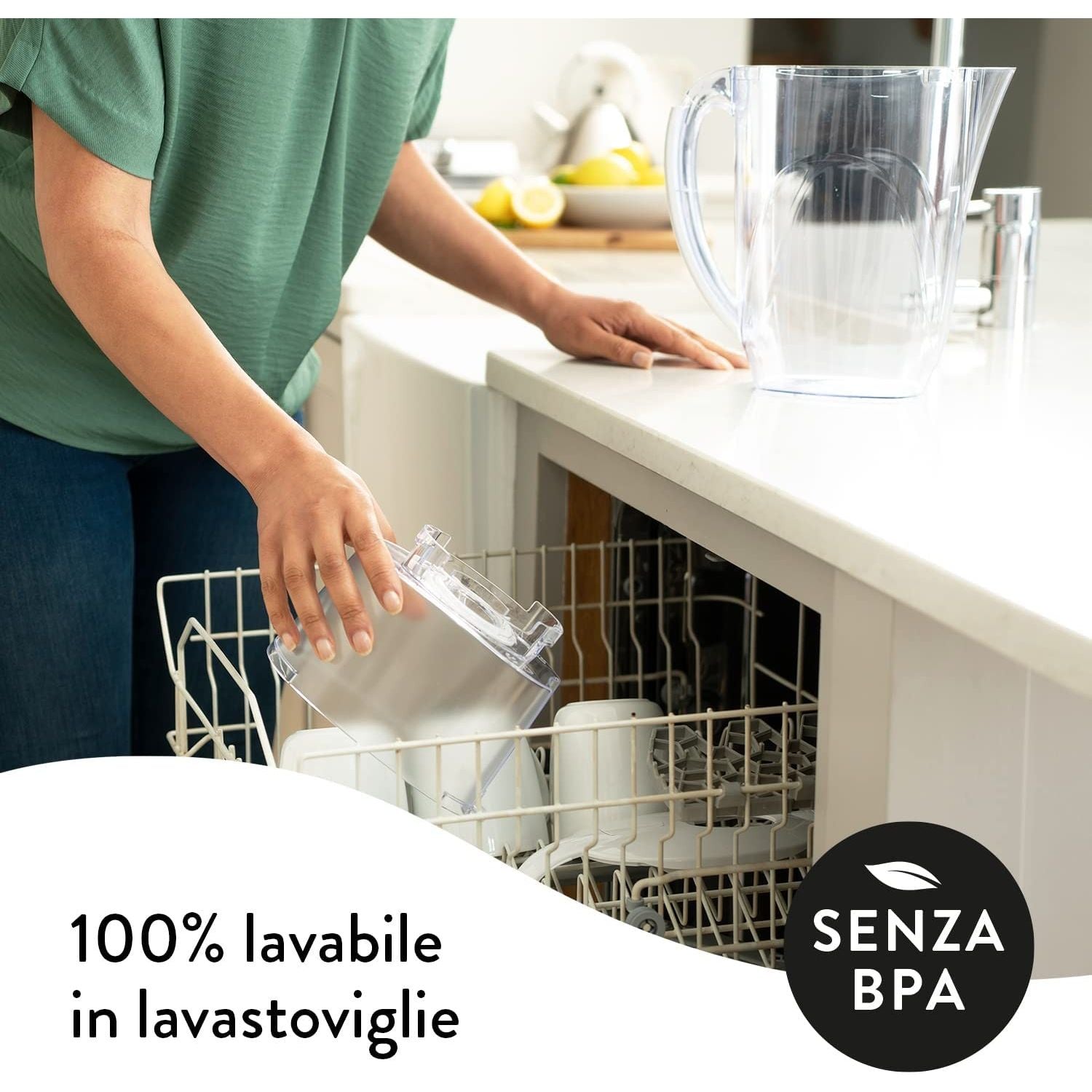 Aqua Optima Oria Caraffa 2.8L Acqua Filtrata + 3 Filtri