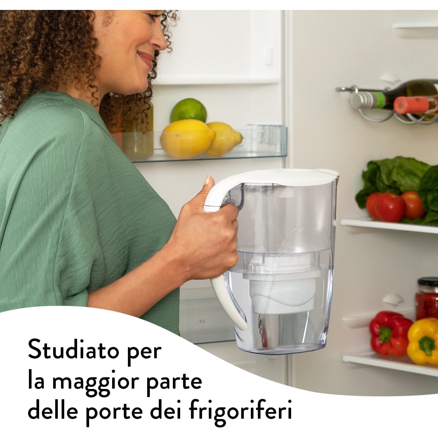 Aqua Optima Oria Caraffa 2.8L Acqua Filtrata + 1 Filtro