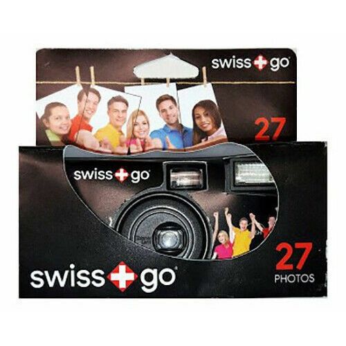 Swiss-Pro Fotocamera Usa e Getta Flash 27 foto a colori ISO 400
