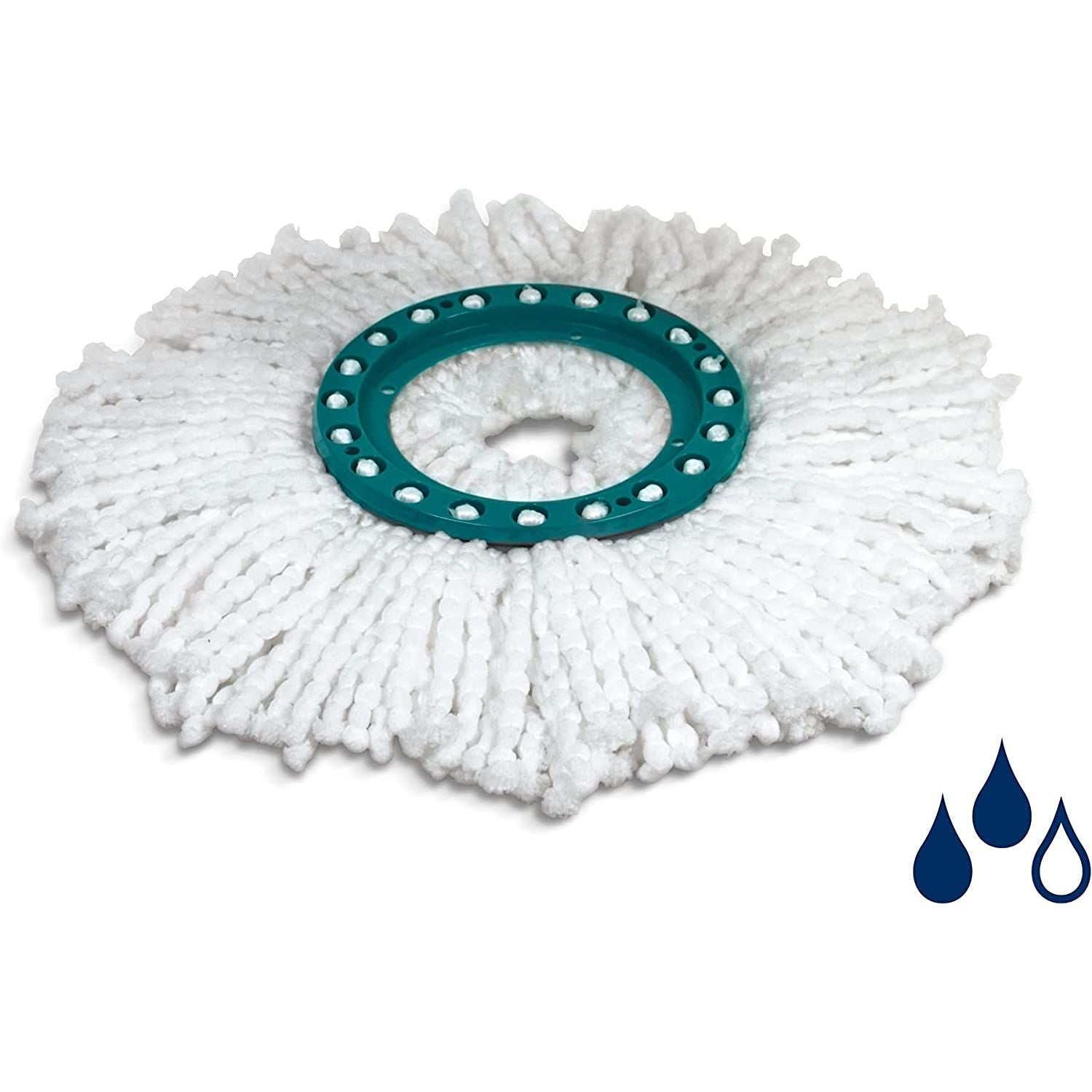 Leifheit Set CLEAN TWIST Disc Mop Mobile Ergo + Testina sostitutiva IN OMAGGIO